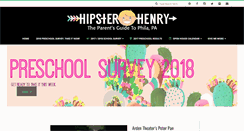 Desktop Screenshot of hipsterhenry.com